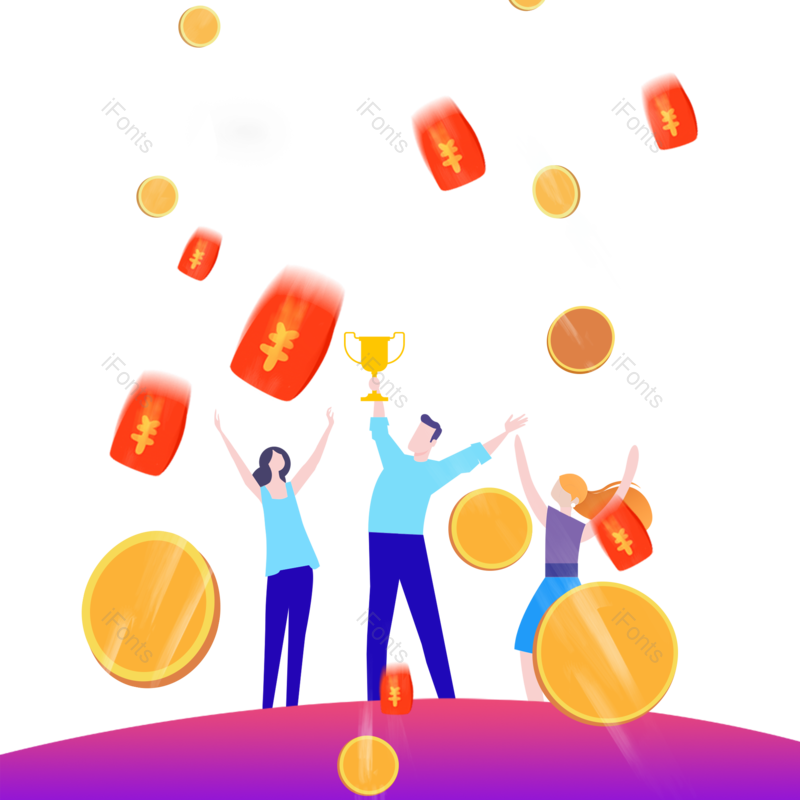 红包图片,促销元素,红包雨PNG,抢红包免抠素材